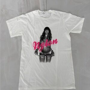 RARE August 2011 Cover Nylon Magazine Private Party Olivia Wilde Promo T Shirt